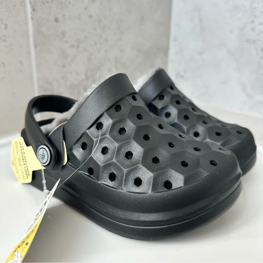 Joybees Varsity Lined Clogs Size 9 Toddler
